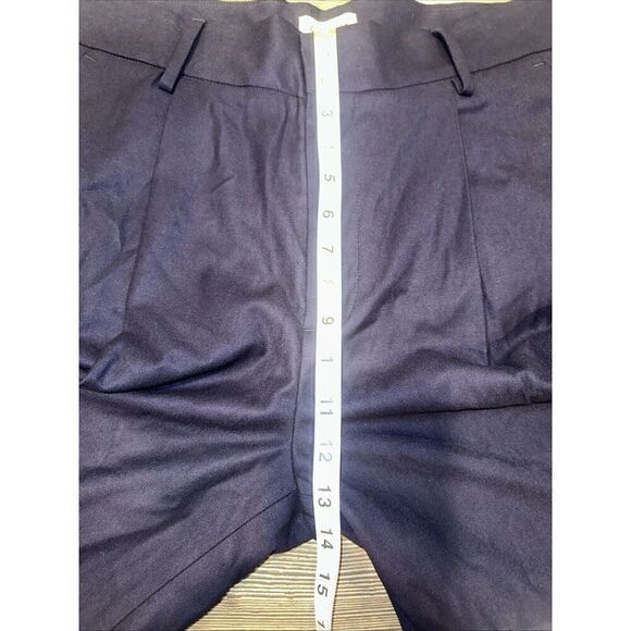 Open Edit Mens Navy Blue Pants Pleated Cuffed Cropped Size 32. NWOT. P - Picture 7 of 9
